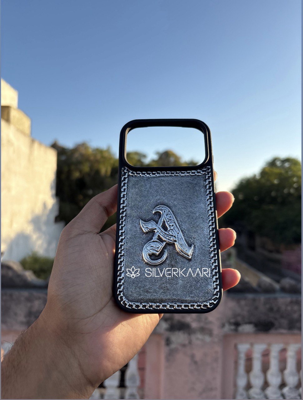 Custom Initial Sterling Silver Mobile Cove