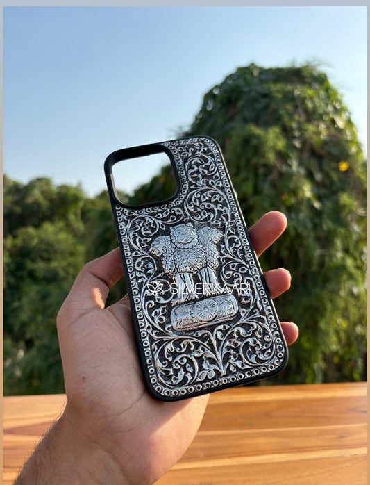 Satyamev Jayte Silver Phone Case